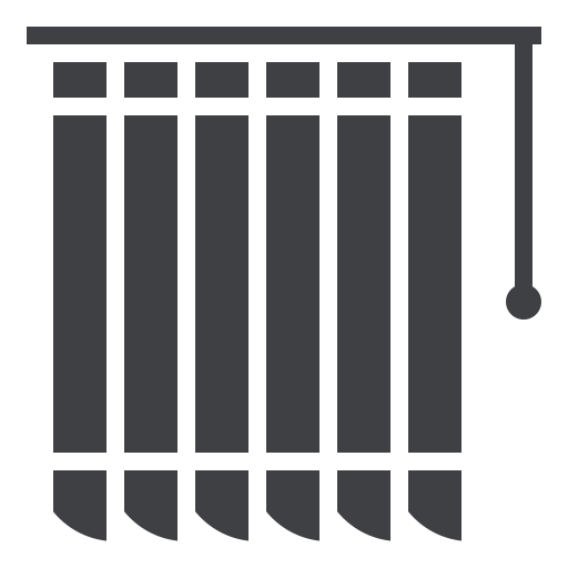 vertical blinds vertical blinds icon