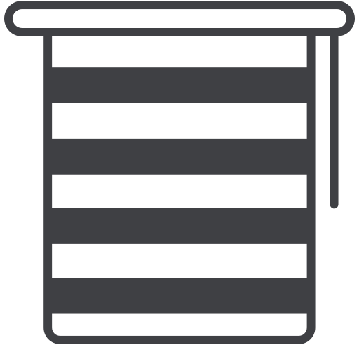 window-blinds day night blinds icon